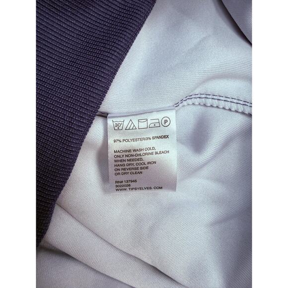 Tipsy Elves Hoodie Sz Small White Teal Pink Purple On the Horizon Tie Dye NEW - Picture 9 of 9